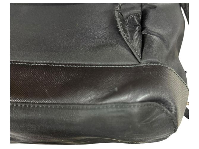 Zaino da Uomo Prada Nylon V164 Nero - vista 14