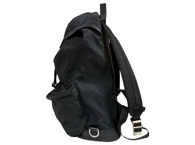 Zaino da Uomo Prada Nylon V164 Nero - vista 5