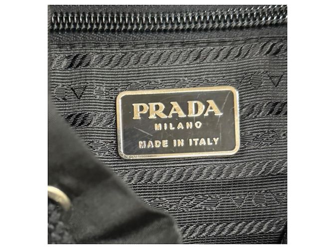 Zaino da Uomo Prada Nylon V164 Nero - vista 9