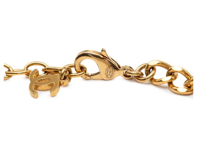 Collar Coco Mark de Chanel Negro Dorado - vista 4