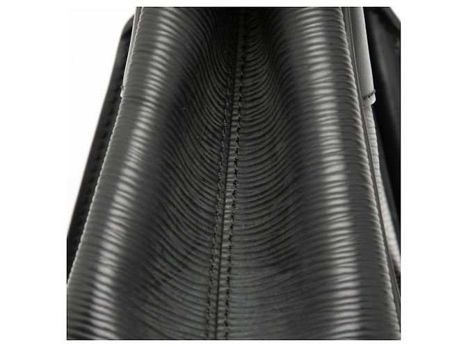 Borsa tote Passy PM in Epi Louis Vuitton Nero - vista 4
