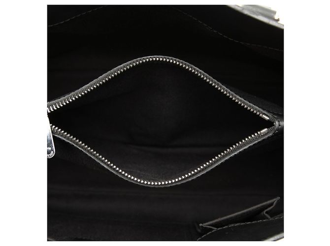 Borsa tote Passy PM in Epi Louis Vuitton Nero - vista 5