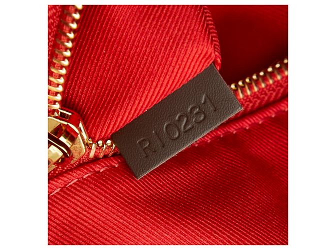 Borsa a Spalla Damier Graceful PM Louis Vuitton Marrone - vista 10