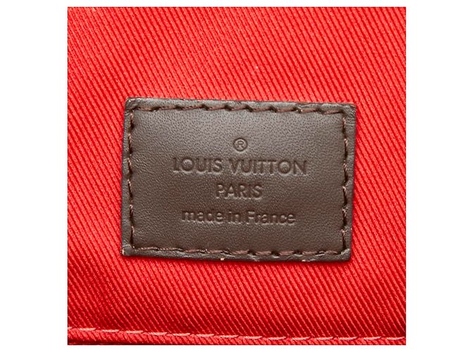 Borsa a Spalla Damier Graceful PM Louis Vuitton Marrone - vista 9