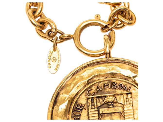 Cambon Chanel Coco Mark Halskette Golden - Ansicht 5