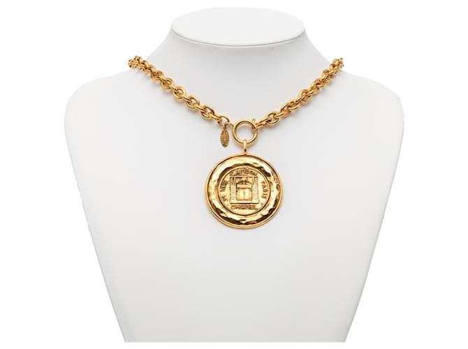 Cambon Chanel Coco Mark Halskette Golden - Ansicht 6