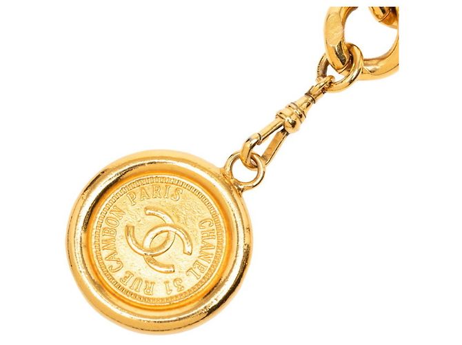 Goldene Kette Gürtel Chanel Coco Mark 31 RUE CAMBON PARIS - Ansicht 2
