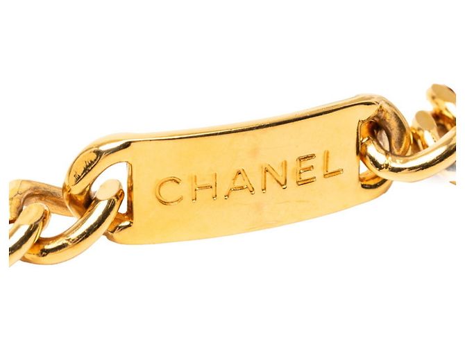 Goldene Kette Gürtel Chanel Coco Mark 31 RUE CAMBON PARIS - Ansicht 3