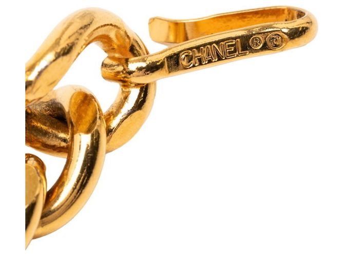 Goldene Kette Gürtel Chanel Coco Mark 31 RUE CAMBON PARIS - Ansicht 4