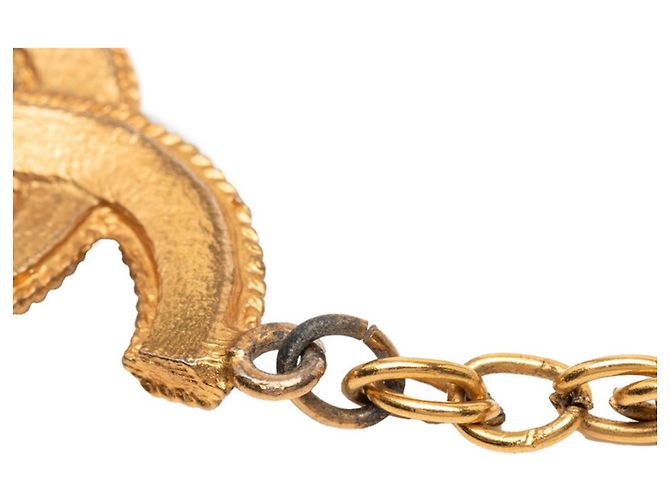 Timeless Vintage Halskette Coco Mark Chanel 1985 Golden - Ansicht 4