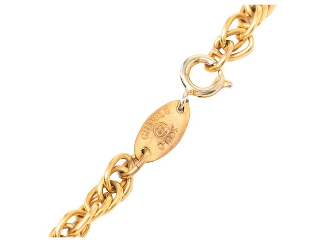Timeless Vintage Halskette Coco Mark Chanel 1985 Golden - Ansicht 6