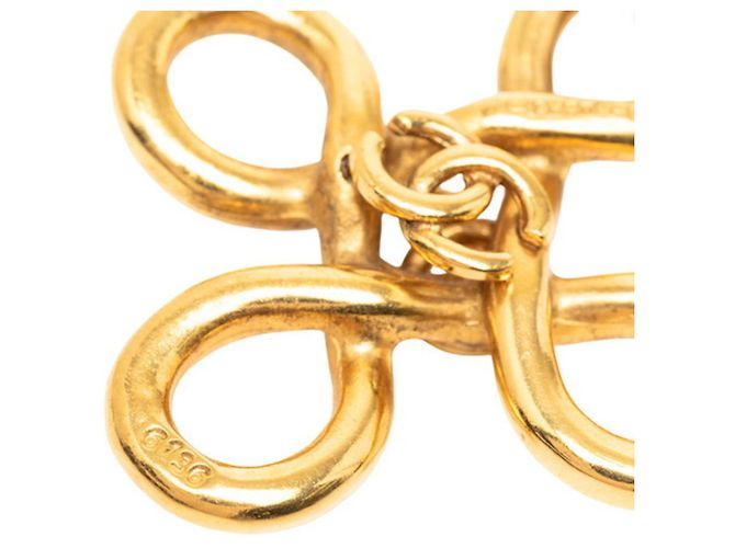 Portachiavi vintage Chanel Coco Mark D'oro - vista 5