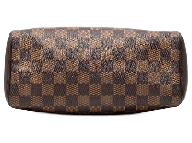 Louis Vuitton Marrone Damier Ebene Brera - vista 3