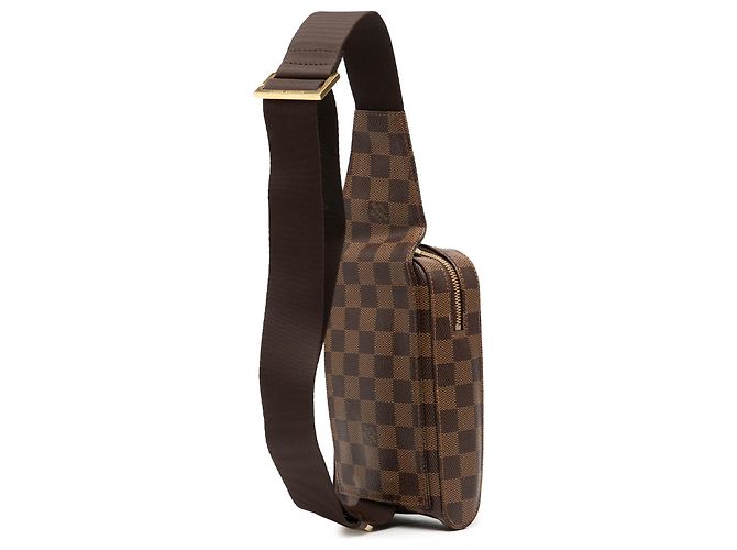 Louis Vuitton Marrone Damier Ebene Geronimos - vista 2