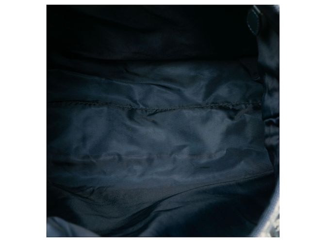Borsa a tracolla in tela Trotter Diorissimo blu di Dior Blu navy - vista 4