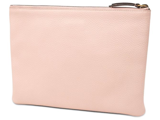 Clutch Gucci in pelle rosa Blind For Love - vista 2