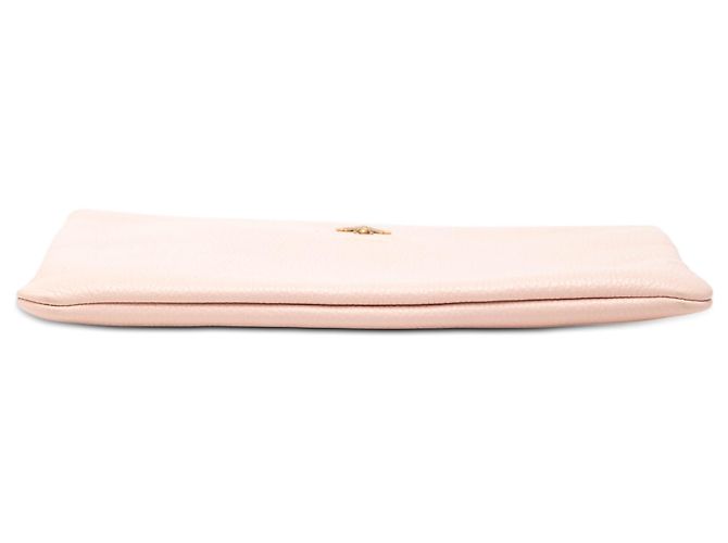 Clutch Gucci in pelle rosa Blind For Love - vista 3