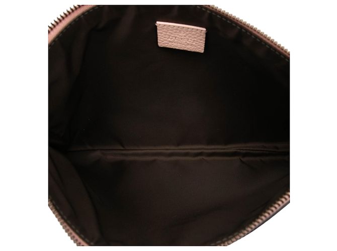 Clutch Gucci in pelle rosa Blind For Love - vista 4