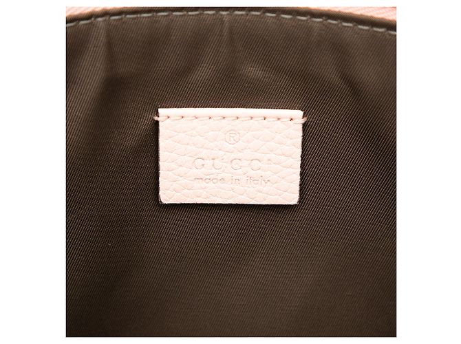 Clutch Gucci in pelle rosa Blind For Love - vista 5