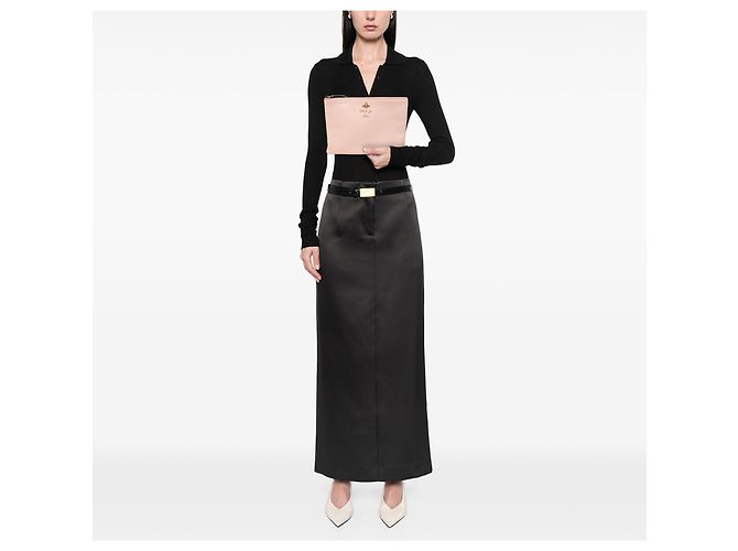 Clutch Gucci in pelle rosa Blind For Love - vista 7