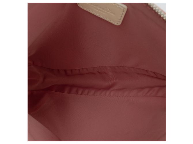 Pochete Mini Diorissimo de lona recubierta rosa de Dior - vista 4