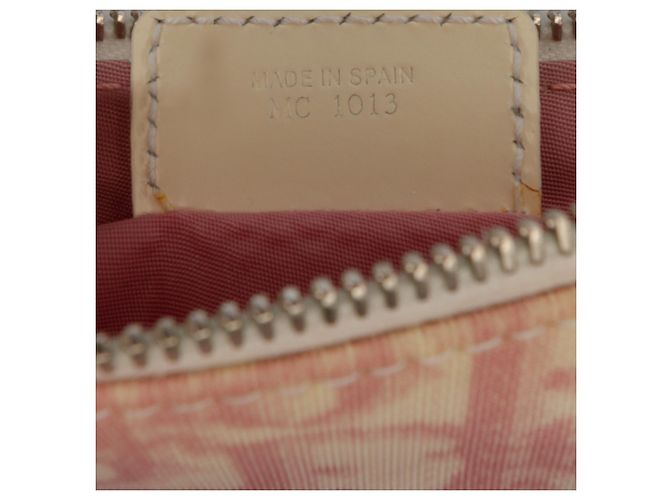 Pochete Mini Diorissimo de lona recubierta rosa de Dior - vista 6