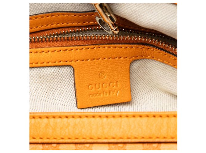 Gucci Orange Microguccissima Nice Tote - Ansicht 5