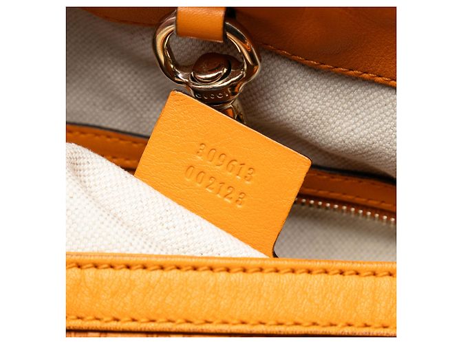 Gucci Orange Microguccissima Nice Tote - Ansicht 6