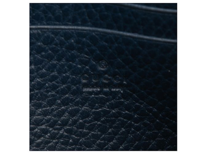 Gucci Mini Portafoglio in Pelle Blu Dionysus con Catena Blu scuro - vista 5