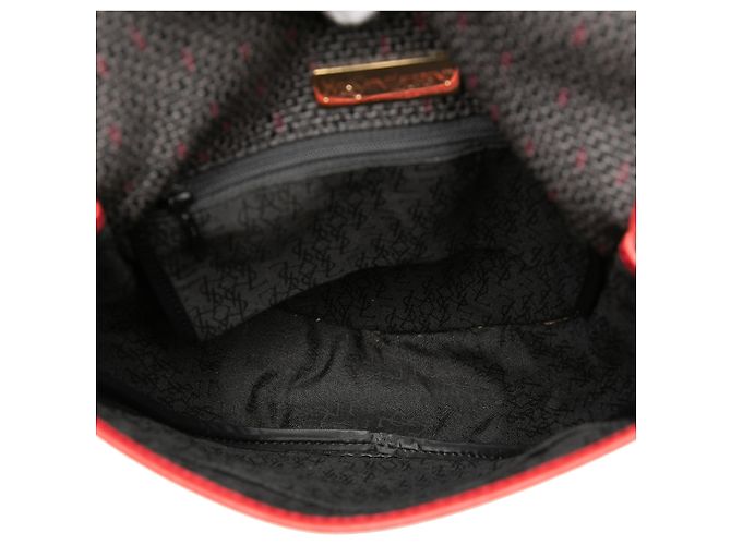 Bandolera de lona recubierta gris Saint Laurent Castaño - vista 4