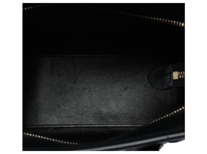 Luggage Céline Celine Weißer Nano Tricolor Leder Reisetasche - Ansicht 4