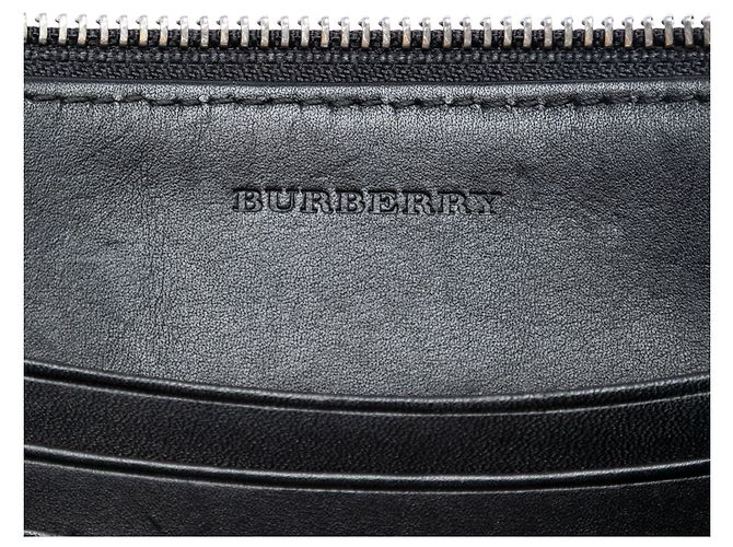 Burberry Peyton Umhängetasche aus braunem Mega-Check-Canvas - Ansicht 5
