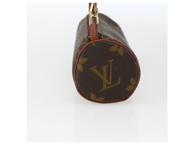 Pochette Papillon Mini en Lona Monogram Louis Vuitton Castaño - vista 3