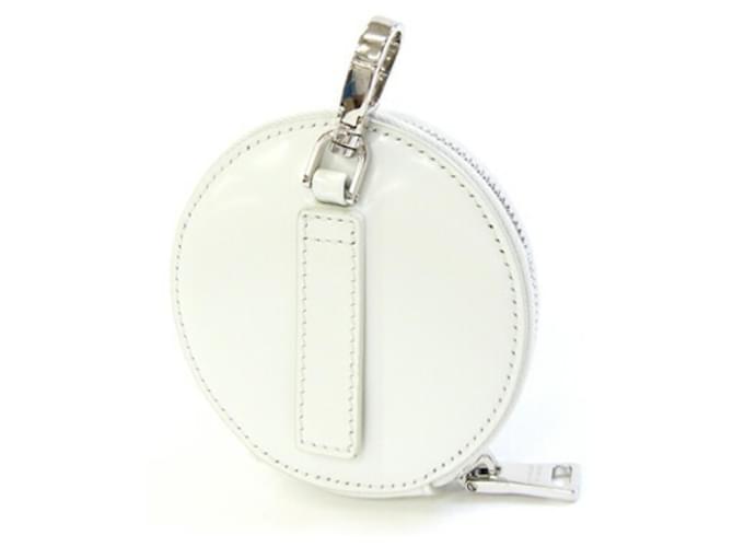 Prada Mini Geldbörse/Münzcase Silber Weiß - Ansicht 2