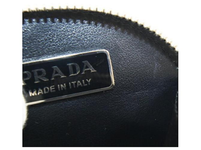 Prada Mini Geldbörse/Münzcase Silber Weiß - Ansicht 7