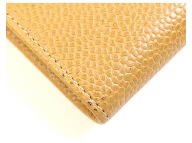 Chanel Coco Mark Bifold Langbörse Beige Kamel - Ansicht 6
