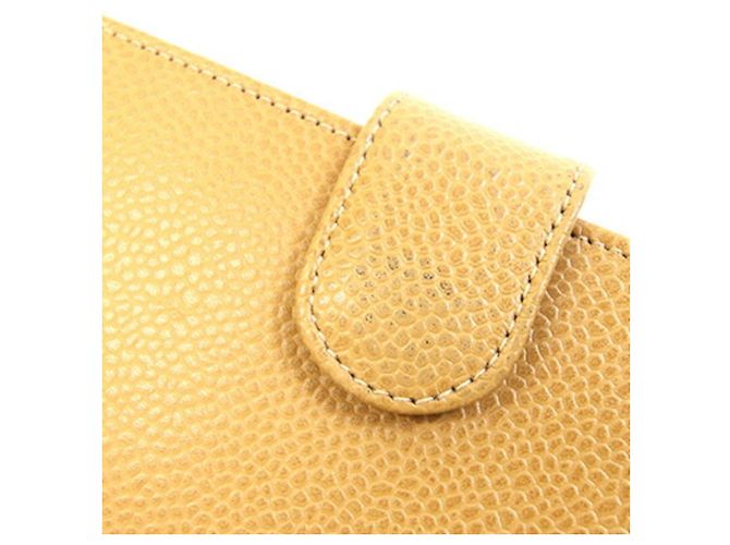 Chanel Coco Mark Bifold Langbörse Beige Kamel - Ansicht 7