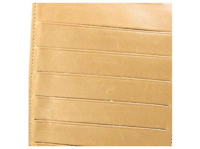 Chanel Coco Mark Bifold Langbörse Beige Kamel - Ansicht 8
