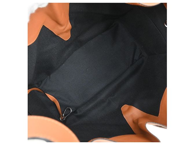 Loewe Hammock Leather Large Marrone - vista 3