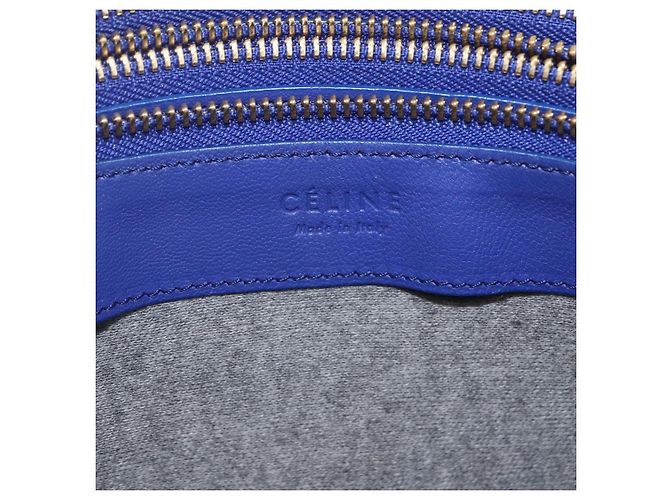 Céline Celine Trio Leather Small Blau - Ansicht 6
