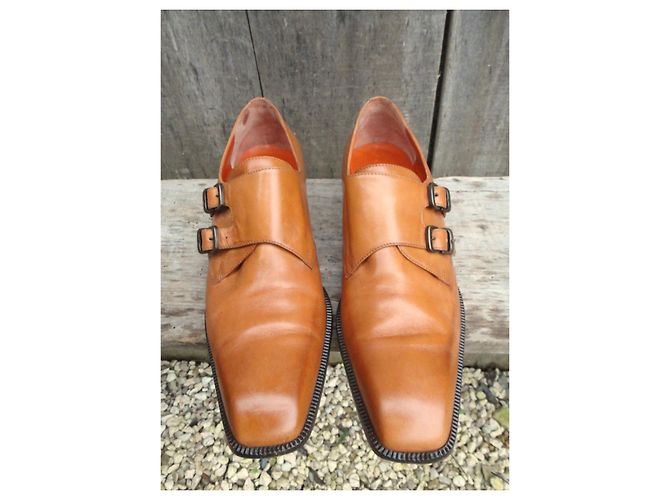 Fratelli Rosseti Fratelli Rossetti Schnürschuhe aus Leder hellbraun - Ansicht 3