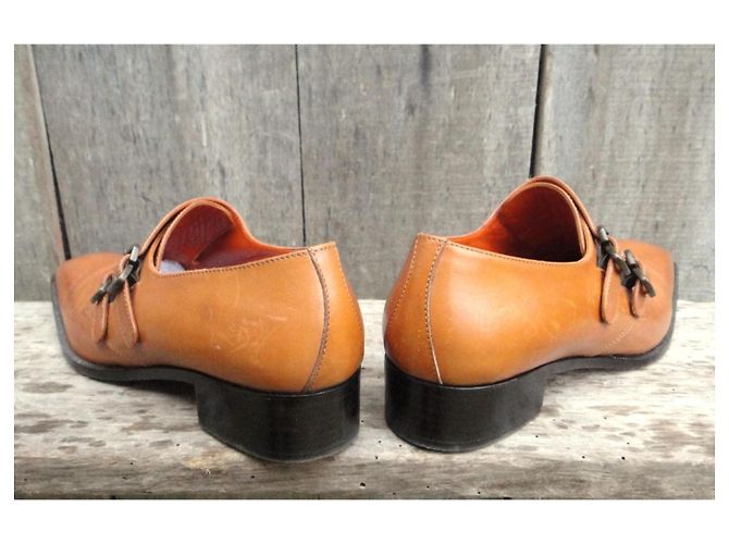 Fratelli Rosseti Fratelli Rossetti Schnürschuhe aus Leder hellbraun - Ansicht 4