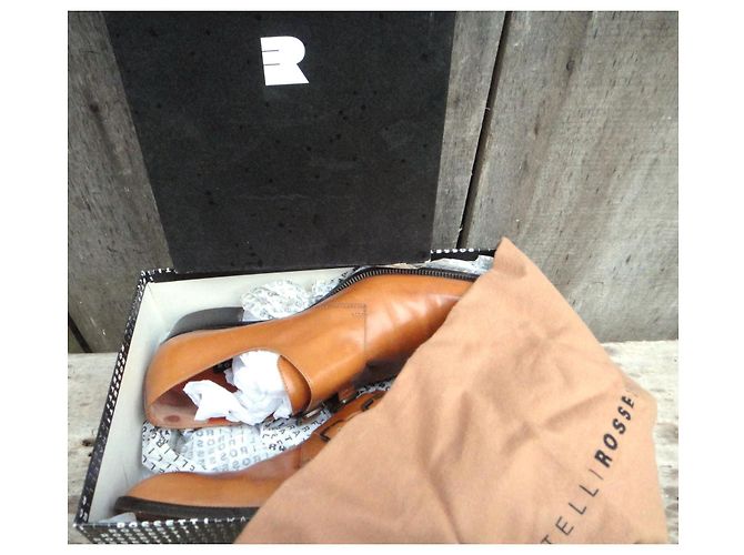 Fratelli Rosseti Fratelli Rossetti Schnürschuhe aus Leder hellbraun - Ansicht 6