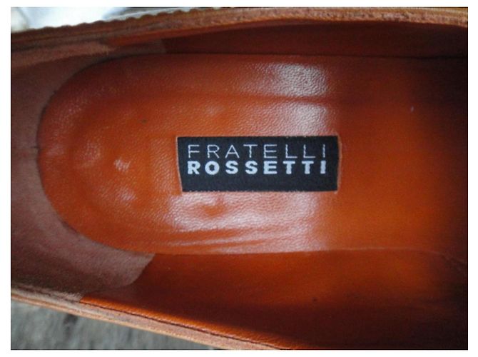 Fratelli Rosseti Fratelli Rossetti Schnürschuhe aus Leder hellbraun - Ansicht 8