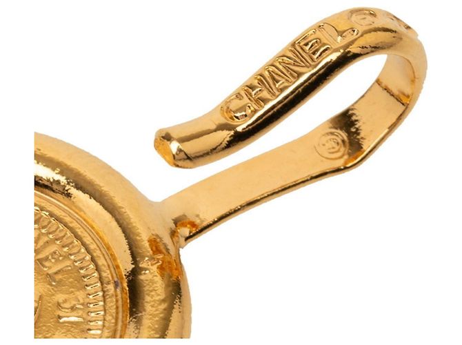 Cambon Cinturón de Cadena Coco Mark de Chanel Dorado - vista 4