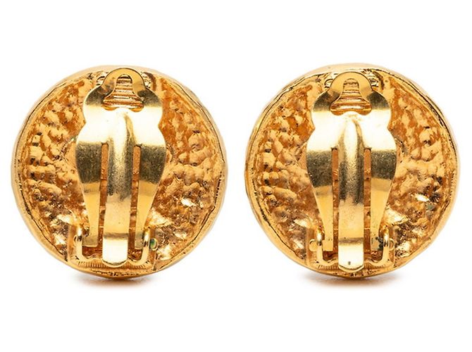 Orecchini a clip placcati in oro Chanel D'oro - vista 2