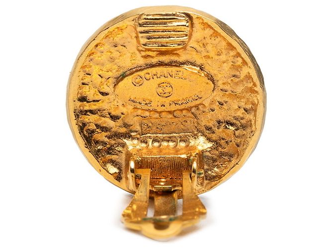 Orecchini a clip placcati in oro Chanel D'oro - vista 3