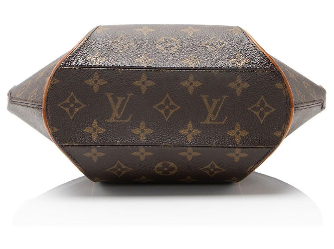 Louis Vuitton Vintage Monogramm Canvas Ellipse PM Handtasche Braun - Ansicht 4