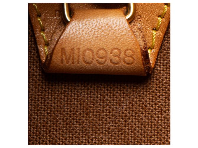 Louis Vuitton Vintage Monogramm Canvas Ellipse PM Handtasche Braun - Ansicht 6