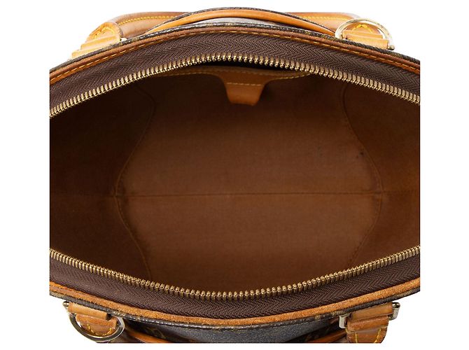 Louis Vuitton Vintage Monogramm Canvas Ellipse PM Handtasche Braun - Ansicht 7